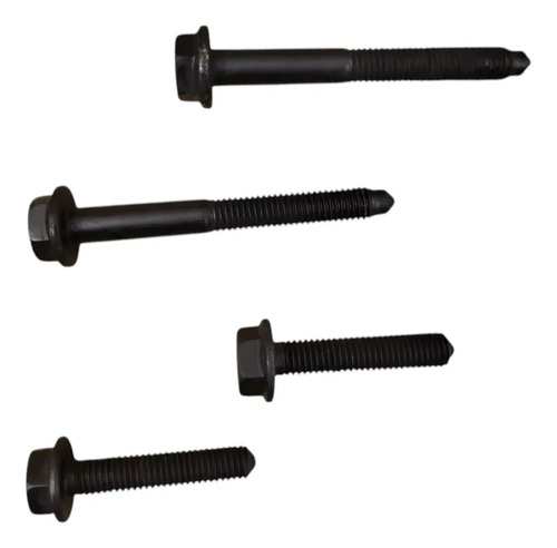 4 Parafuso Fixação Suporte Compressor Ar Vw Fox 11 G2 - Imagem 3