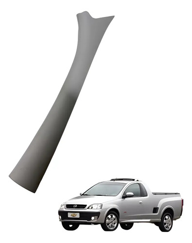 Coluna Acabamento Direita Corsa Montana A 2003 2008 Bege