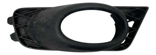 Moldura Farol Milha New Civic Lado Direito 2009 2014 Preto D