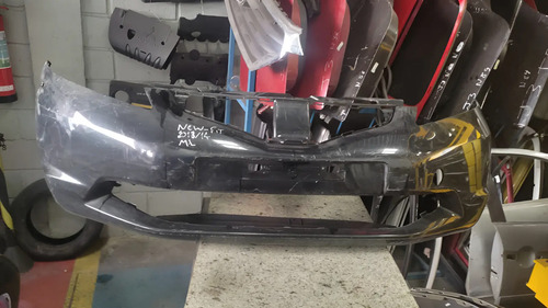 Para Choque Dianteiro Honda New Fit 13/14 10 Preto