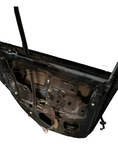 Porta Traseira Direita Nissan Tiida Hatch 2008 2009 A 2013 Traseira Esquerdo Preto - Imagem 4