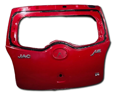 Tampa Traseira Porta Malas Jac J2 1.4  2012 13 14 15 2016 Vermelho