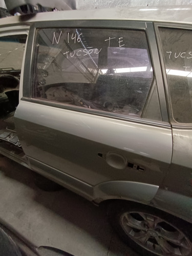 Porta Traseira Esquerda Hyundai Tucson 2008 A 2015 Folha Traseira Esquerdo Prateado - Imagem 4