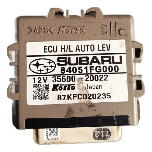 Módulo Iluminação Subaru Impreza 2008 2009 A 2012 84051fg000