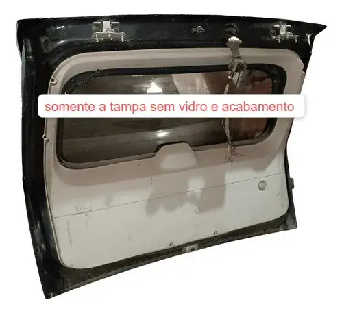 Tampa Traseira Jeep Grand Cherokee 2006 2007 2008 2009 Preto - Imagem 4
