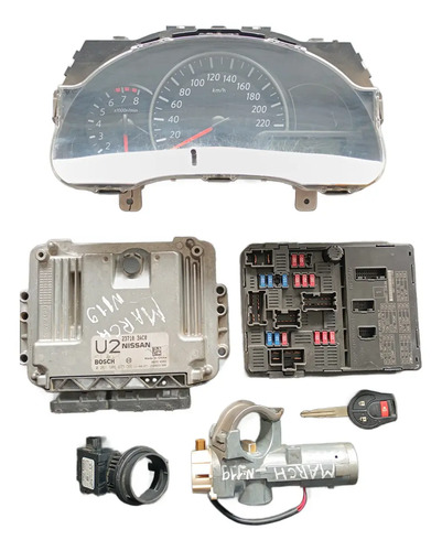 Kit Code Nissan March Versa 1.6 Manual 2012 A 2016 Completo