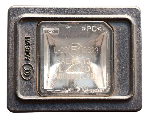 Lanterna Luz De Placa Mercedes Benz Ml Glk Hella 010660 - Imagem 2