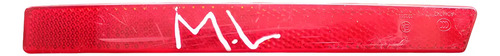 Refletor Olho Gato Parachoque Traseiro Direito Chery Cielo Vermelho - Imagem 2