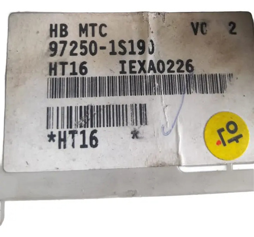Comando Ar Condicionado Hyundai Hb20 2013 14 2015 972501s170 - Imagem 3