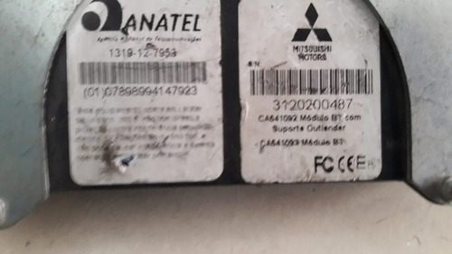 Modulo Bt Bluetooth Mitsubishi Outlander 2.0 2012 3130301875 - Imagem 4