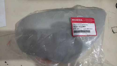 Capa Retrovisor L/e Com Pisca Honda Hr-v 16/21 Novo Original Cinza
