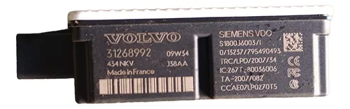 Modulo Sensor Chave Volvo Xc60 T5 2009-2016 C30 2007-2012 - Imagem 2