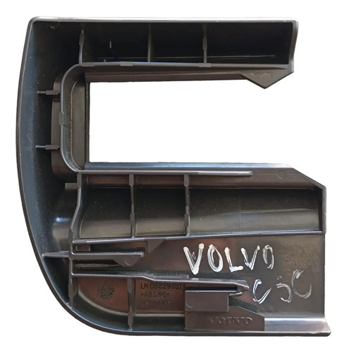 Acabamento Trilho Banco Motorista Volvo C30 S40 08629851 Preto - Imagem 3
