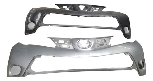 Parachoque Dianteiro Rav4 2013 2014 2015 2016 Original 18151 Cinza-claro
