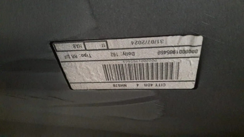 Para-choque Traseiro Honda City Sedan 2022 23 2024 2025 - Imagem 6
