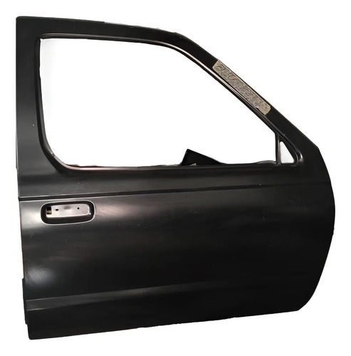 Folha Da Porta Dianteira Direita Nissan Frontier 2002/8 Preto