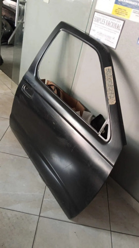 Folha Da Porta Dianteira Direita Nissan Frontier 2002/8 Preto - Imagem 3