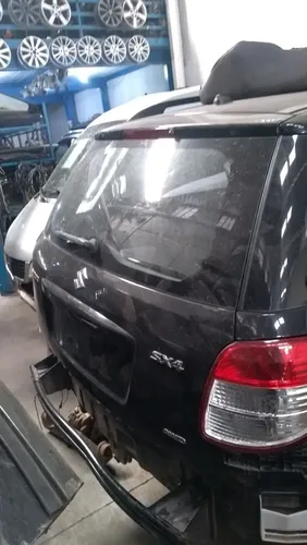 Tampa Traseira Porta Malas Suzuki Sx4 Preto - Imagem 2