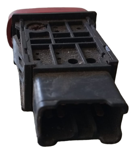 Botão Pisca Alerta Chevrolet Tracker 2003-2009 Grand Vitara Vermelho - Imagem 2