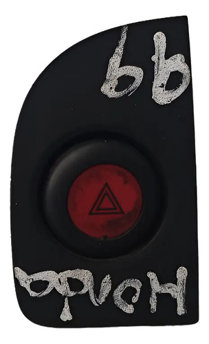 Botão Pisca Alerta  Honda Civic 96 97 98 99 00 Azul-aço
