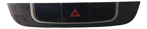 Botão De Luz De Emergência Pisca Alerta Hyundai Ix35 010 014 Preto