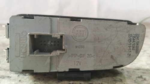 Interruptor Computador Bordo Fiat Punto 2008-2012 Original Preto - Imagem 3
