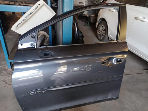 Porta Dianteira Esquerda Honda City 2022 2023 2024 C/detalhe Dianteira Esquerdo Cinza - Imagem 3
