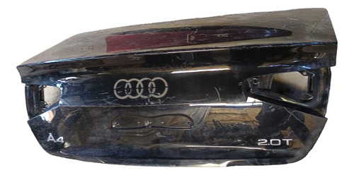 Tampa Traseira Audi A4 2013 A 2016 C/ Detalhe Para Recuperar Preto - Imagem 3