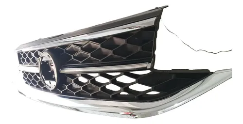Grade Dianteira Com Led Volkswagen Taos 2020 A 2024 Original Preto Fosco - Imagem 2