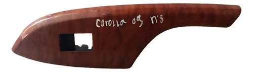 Moldura Vidro Eletrico Le Toyota Corolla 7427202410b0