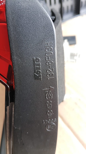 Lanterna Da Tampa Tras Honda City 2022/2024 Sedan C/ Detalhe Esquerdo/motorista - Imagem 5