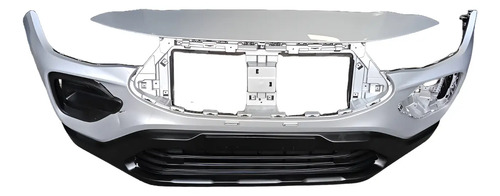 Para-choque Dianteiro Fiat Pulse 21/24 Tem Detalhe Branco E Preto