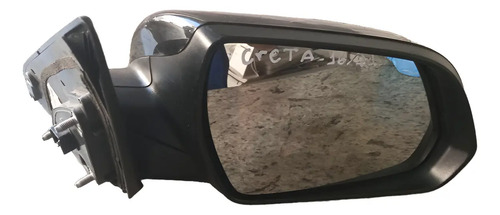 Retrovisor  Direito Hyundai Creta 17/21c/ Pisca C/ Detalhe