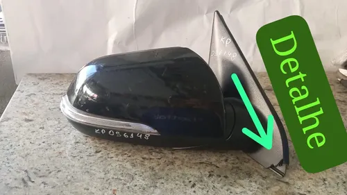 Retrovisor  Direito Hyundai Creta 17/21c/ Pisca C/ Detalhe - Imagem 3