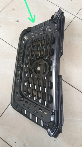 Grade Frontal Radiador Original Nissan Kicks 2017 2020 2021 Preto - Imagem 3