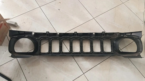 Grade Dianteira Superior Jeep Renegade 2022 2023 Original Preto - Imagem 4