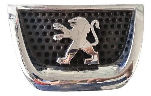 Emblema Moldura Parachoque Dianteiro 3008 2012 2013 2014 Preto