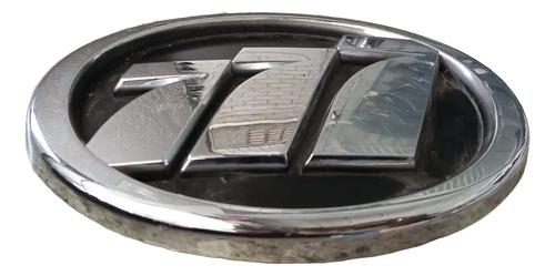 Emblema Traseiro Tampa Lifan X60 2014 2015 2016 2017 2018 Prateado