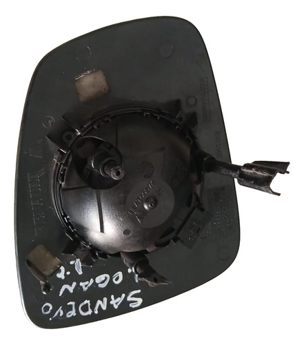 Lente Vidro Retrovisor Lado Direito Renault Sandero 2015