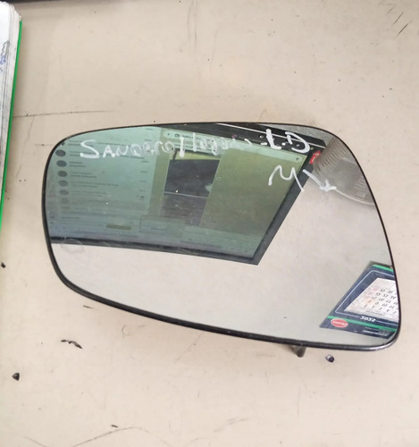 Lente Espelho Retrovisor Esq Renault Sandero Logan 2015/2022 - Imagem 4