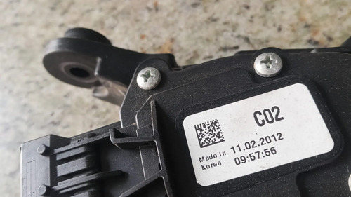 Pedal Acelerador Hyundai Veloster 2012/2013 Preto - Imagem 5