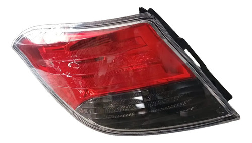 Lanterna Esquerda Fumê Chevrolet Prisma 2013-2019 Detalhe Esquerdo/motorista Vermelho