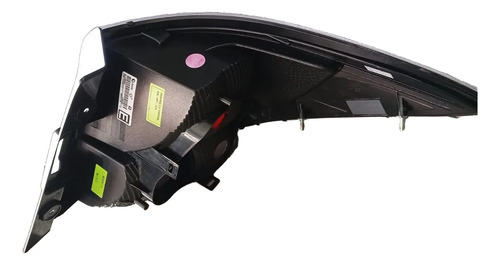 Lanterna Esquerda Fumê Chevrolet Prisma 2013-2019 Detalhe Esquerdo/motorista Vermelho - Imagem 4