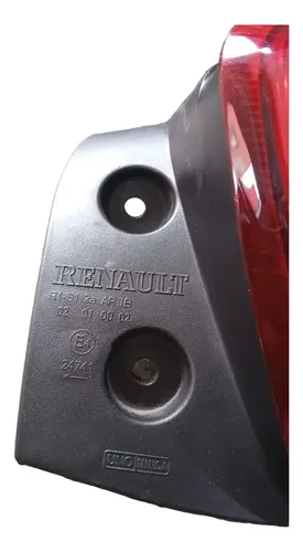 Lanterna Traseira Direita Renault Kwid 2017-2022 265509162r Direito/passageiro Vermelho - Imagem 2