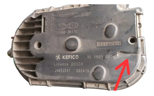 Corpo Borboleta Tbi Kia Soul Cerato Hb20 1.6 Flex 351002b170 - Imagem 3
