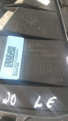 Grade Milha Esquerdo Hb20 2023/24/25 86563r1600 Preto - Imagem 3