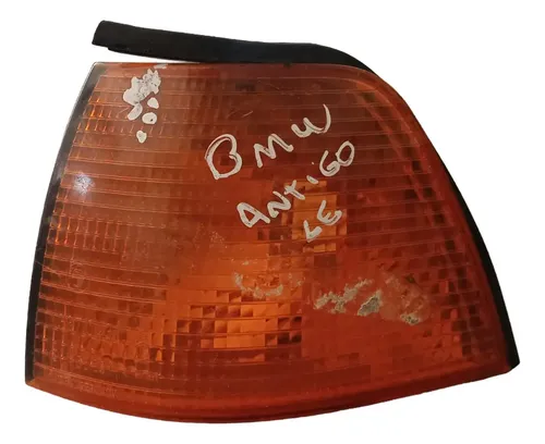 Seta Dianteira Esquerda Âmbar Bmw E36 318i 320i 328 Original Laranja - Imagem 1