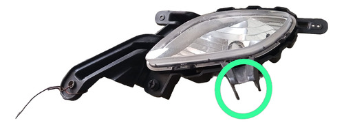 Farol Milha Neblina Direito Kia Picanto 2012-2015 C/ Detalhe Branco - Imagem 3
