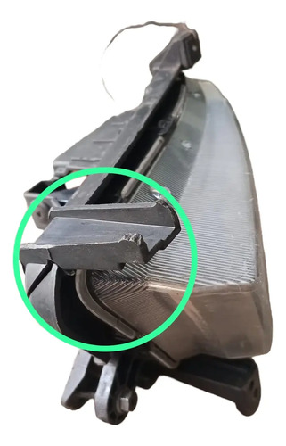 Farol Milha Neblina Esquerdo Kia Mohave 2010-2017 C/ Detalhe Branco - Imagem 4