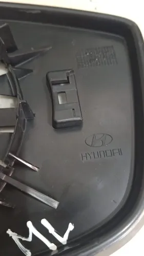 Lente Espelho Retrovisor Esquerdo Hyundai Hb20 2013/2019 Ori - Imagem 4